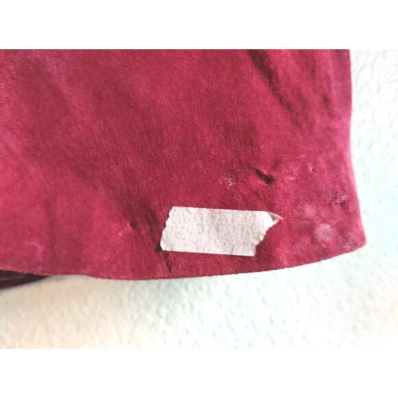 Sonoma Jean Company Women's Fitted Zip Genuine Suede Leather Jacket Small - Picture 5 of 13